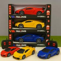 Carrinho de Controle Remoto Racing Esportivo 1:16 Luz e Som 4322 Carrinho de Controle Remoto Racing Esportivo 1:16 Luz e Som 4322