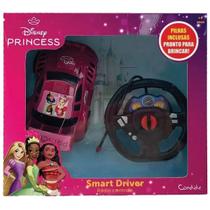 Carrinho de Controle Remoto SMART Driver Princesas Carrinho de Controle Remoto SMART Driver Princesas