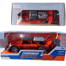 Carrinho de Controle Remoto Speed Retro Vermelho 1:18 Zippy