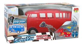 Carrinho De Controle Remoto Super Van Dm Toys