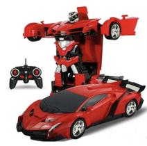 Carrinho De Controle Remoto Transformers Robo Lamborghini