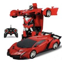 Carrinho De Controle Remoto Transformers Robô Lamborghini(vermelho) - Art Brink
