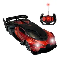 Carrinho De Controle Remoto Vermelho e Azul Farol De Led Esportivo Para Crianças e Diversão Brinquedo Crianças SuperCars Carrinho De Controle Remoto Vermelho e Azul Farol De Led Esportivo Para Crianças e Diversão Brinquedo Crianças SuperCars