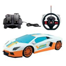 Carrinho de Controle - Volante e Pedal - Hot Wheels - Turbo Tiger - Candide