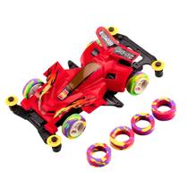 Carrinho de corrida Mini 4WD com Pneu Intercambiáveis Coloridos Super Rápido Personalizável presente