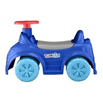Carrinho de Emburrar Andador Equilibrio para Bebe Azul Policia Toymotor