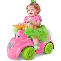 Carrinho de Empurrar Andador Toymotor Motoca Rosa - Roma Brinquedos