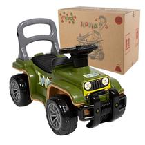 Carrinho de Empurrar Infantil Jip Jip Militar Menino Maral