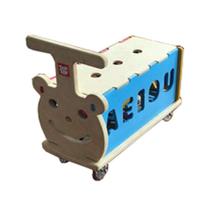 Carrinho De Encaixar Bate Pé Em Madeira 13 - Toptoy Brasil