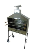 Carrinho de espetinho Inox 90cm