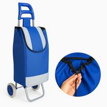 Carrinho De Feira Com Rodas Dobrável De Mão Multiuso Compras Suporta ate 30 KG Carrinho De Feira Com Rodas Dobrável De Mão Multiuso Compras Suporta ate 30 KG