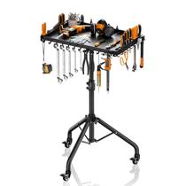 Carrinho de Ferramentas com Rodas futrue-wolker Ajustável em Altura 61-94 cm Carrinho de Ferramentas com Rodas futrue-wolker Ajustável em Altura 61-94 cm