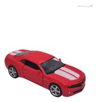 Carrinho De Ferro Camaro 2010 Fricção Chevrolet Abre Portas