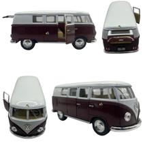 Carrinho De Ferro Kombi Clássica Antiga Miniatura