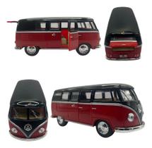 Carrinho De Ferro Kombi Clássica Antiga Miniatura