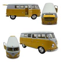 Carrinho De Ferro Kombi Clássica Antiga Miniatura