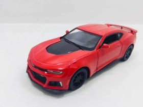 Carrinho de Ferro Miniatura Chevrolet Camaro ZL1 2017 1:38 Kinsmart