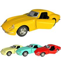 Carrinho De Ferro Miniatura Ferrari 275 GTB Abre Porta Metal Carrinho De Ferro Miniatura Ferrari 275 GTB Abre Porta Metal