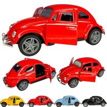 Carrinho De Ferro Miniatura Fusca Beetle Carro Colecionador