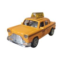 Carrinho De Ferro Miniatura Taxi Antigo Metal Abre A Porta - M&J VARIEDADES