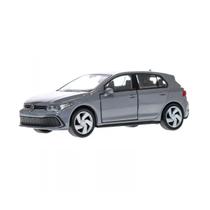 Carrinho de Ferro Miniatura Volkswagen Golf 8 GTi 1:38 Welly