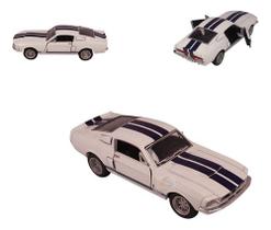 Carrinho De Ferro Mustang Shelby Gt 500 1967 Metal Miniatura