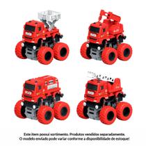 Carrinho de Fricção - 4x4 - Bombeiro Maluco 360 - Sortido - DM Toys Carrinho de Fricção - 4x4 - Bombeiro Maluco 360 - Sortido - DM Toys