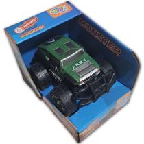 Carrinho de Fricção Monster Trucks Possantes Wellkids