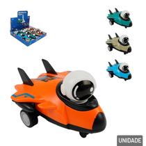 Carrinho de Fricção Plástico Astronauta Color - Tudo em Caixa