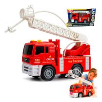 Carrinho de fricção resgate de fogo com luz, musica e pilhas 1:20 public heroes shiny toys Carrinho de fricção resgate de fogo com luz, musica e pilhas 1:20 public heroes shiny toys