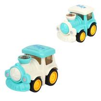 Carrinho de Inércia Mini Cartoon para Meninos e Meninas
