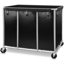Carrinho de Lavanderia STORAGE MANIAC 420 L Estrutura de Aço Reforçada Carrinho de Lavanderia STORAGE MANIAC 420 L Estrutura de Aço Reforçada