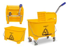 Carrinho de Limpeza Balde Com Espremedor De Água 20 Litros Perfect