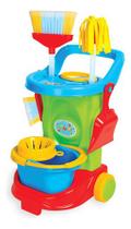 Carrinho De Limpeza Mope Cleaning Trolley Colorido Maral