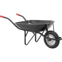 Carrinho de mão 50 litros caçamba metálica pneu câmara chapa 25 - Nove54 Carrinho de mão 50 litros caçamba metálica pneu câmara chapa 25 - Nove54