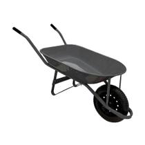 Carrinho de Mão Aço Carbono Pneu e Câmara Chapa 24mm 50L Minasul