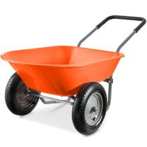 Carrinho de mão Best Choice Products de duas rodas, capacidade de 150 kg Carrinho de mão Best Choice Products de duas rodas, capacidade de 150 kg