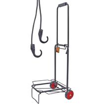 Carrinho De Mão BF Dobrável Bagagem Carga 30kg Preto Carrinho De Mão BF Dobrável Bagagem Carga 30kg Preto