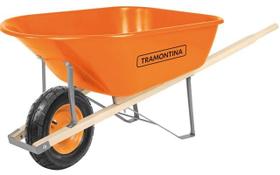 Carrinho De Mão Com Caçamba Plástica 110L Tramontina Carrinho De Mão Com Caçamba Plástica 110L Tramontina