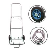 Carrinho De Mão Dobrável Bagagem Carga 170kg Com Elástico Carrinho De Mão Dobrável Bagagem Carga 170kg Com Elástico