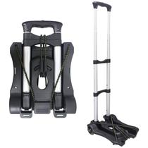 Carrinho de mão dobrável e Dolly Sutekus Lightweight 50kg preto Carrinho de mão dobrável e Dolly Sutekus Lightweight 50kg preto
