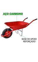 Carrinho de mão metálico Carrinho de mão metálico
