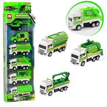 Carrinho de Mão Miniatura com Fricção Brinquedo Infantil Kit 6 Exemplares Caminhão Coleta de Lixo Patrola - Online