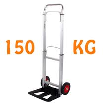Carrinho De Mão P/ Carga Ferro Dobrável Suporta Até 150kg Carrinho De Mão P/ Carga Ferro Dobrável Suporta Até 150kg