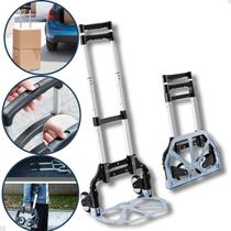 Carrinho de Mão para Carga Multiuso de Alumínio Dobrável