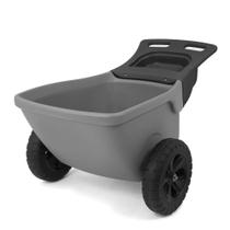 Carrinho de mão Simplay3 Easy Haul durável com armazenamento de ferramentas de jardim