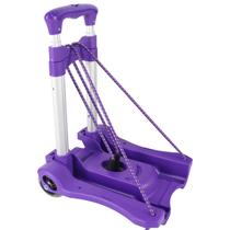 Carrinho de mão Sutekus Folding Dolly 50 kg, leve, roxo Carrinho de mão Sutekus Folding Dolly 50 kg, leve, roxo