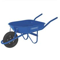 Carrinho de Mão Tramontina 50 Litros, Caçamba Rasa Carrinho de Mão Tramontina 50 Litros, Caçamba Rasa