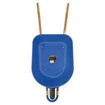 Carrinho de Mão Tramontina com Caçamba Rasa Plástica Azul 50 L, Braço de Madeira e Pneu com Câmara Carrinho de Mão Tramontina com Caçamba Rasa Plástica Azul 50 L, Braço de Madeira e Pneu com Câmara