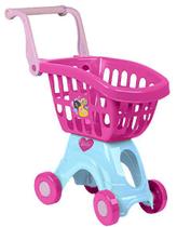 Carrinho de Mercado Compras Barbie Chef Infantil Rosa